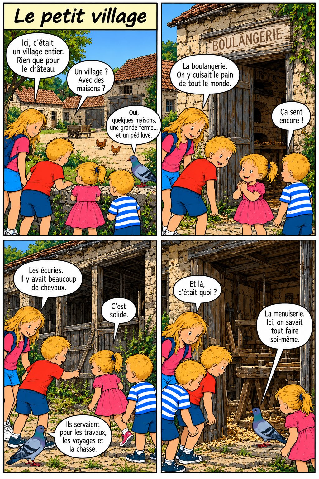 Le village de Briord