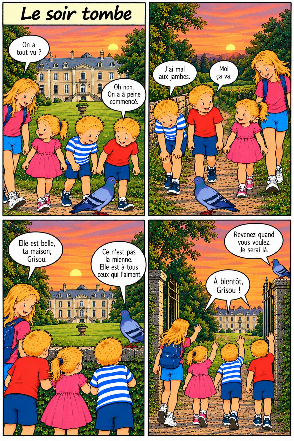 Le soit tombe sur Briord