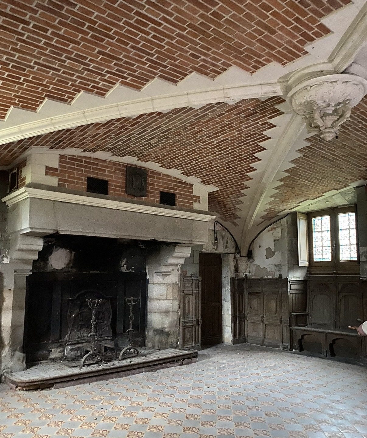 La salle de chasse du château de Briord